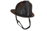 Phenix TL-2 Traditional Leather Helmet NFPA with Flipdowns